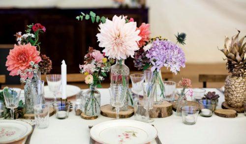 bouquet-fleur-décoration-table