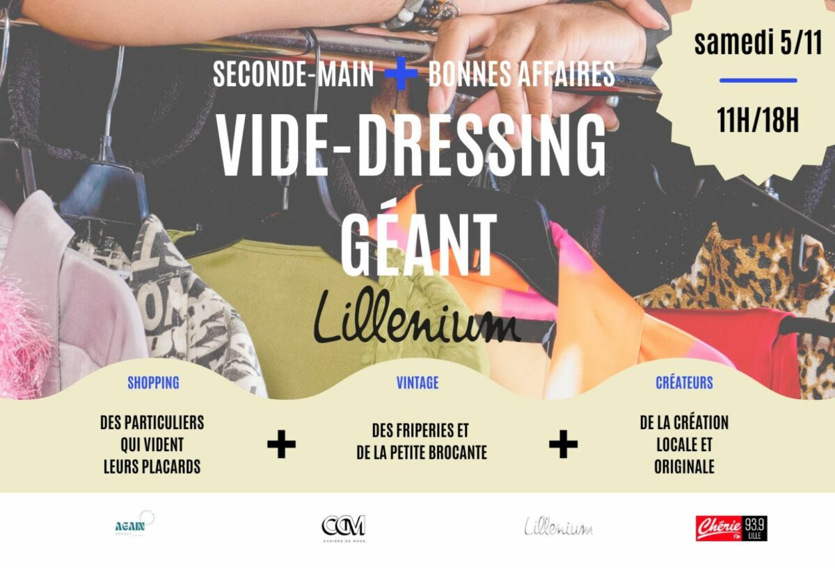 Lillenium nous invite au plus grand vide dressing de Lille